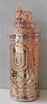זהב אדום אותיות אבנים Z15