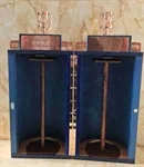 פרמיום עץ כחול טבעי P18 2