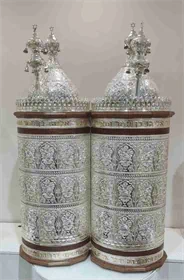 בבלי כורדי+עץ  12 Pure Silver