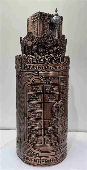 חריטות שמות ציפוי נחושת אדומה M5