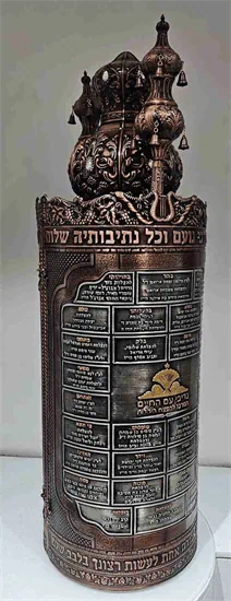 חריטות שמות ציפוי נחושת אדומה+פיוטר M14