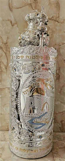 ציפוי כסף קבר רחל S35