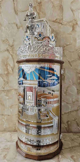 איטלקי בית מקדש צבעוני A8
